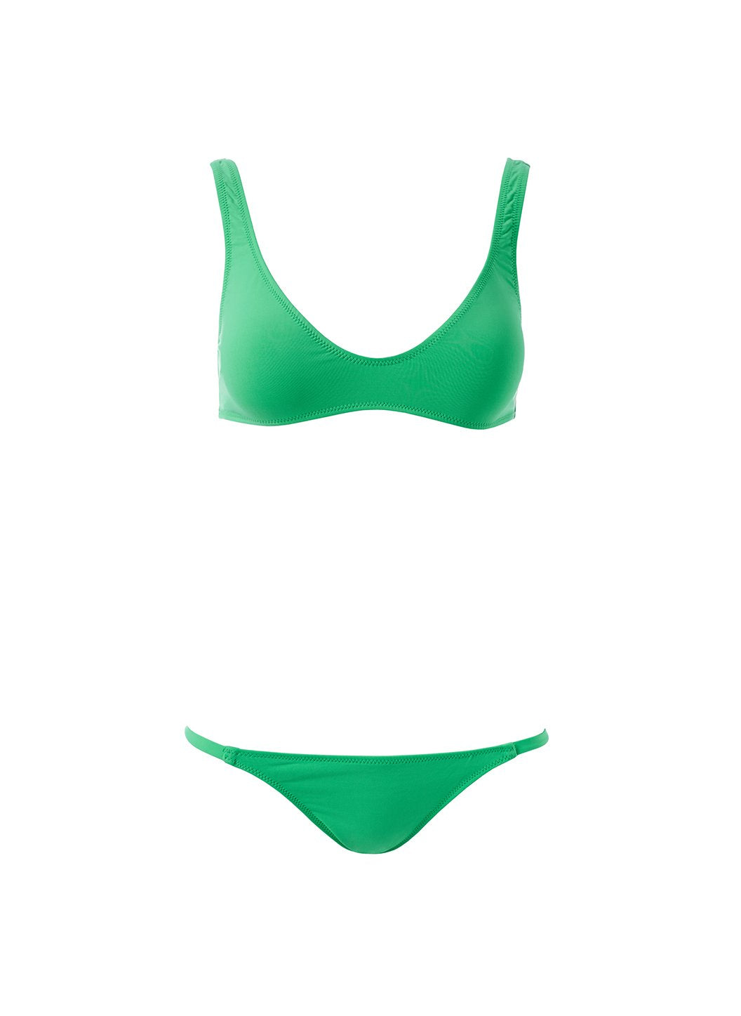 Melissa Odabash Cancun Lime Classic Triangle Bikini | Official Website