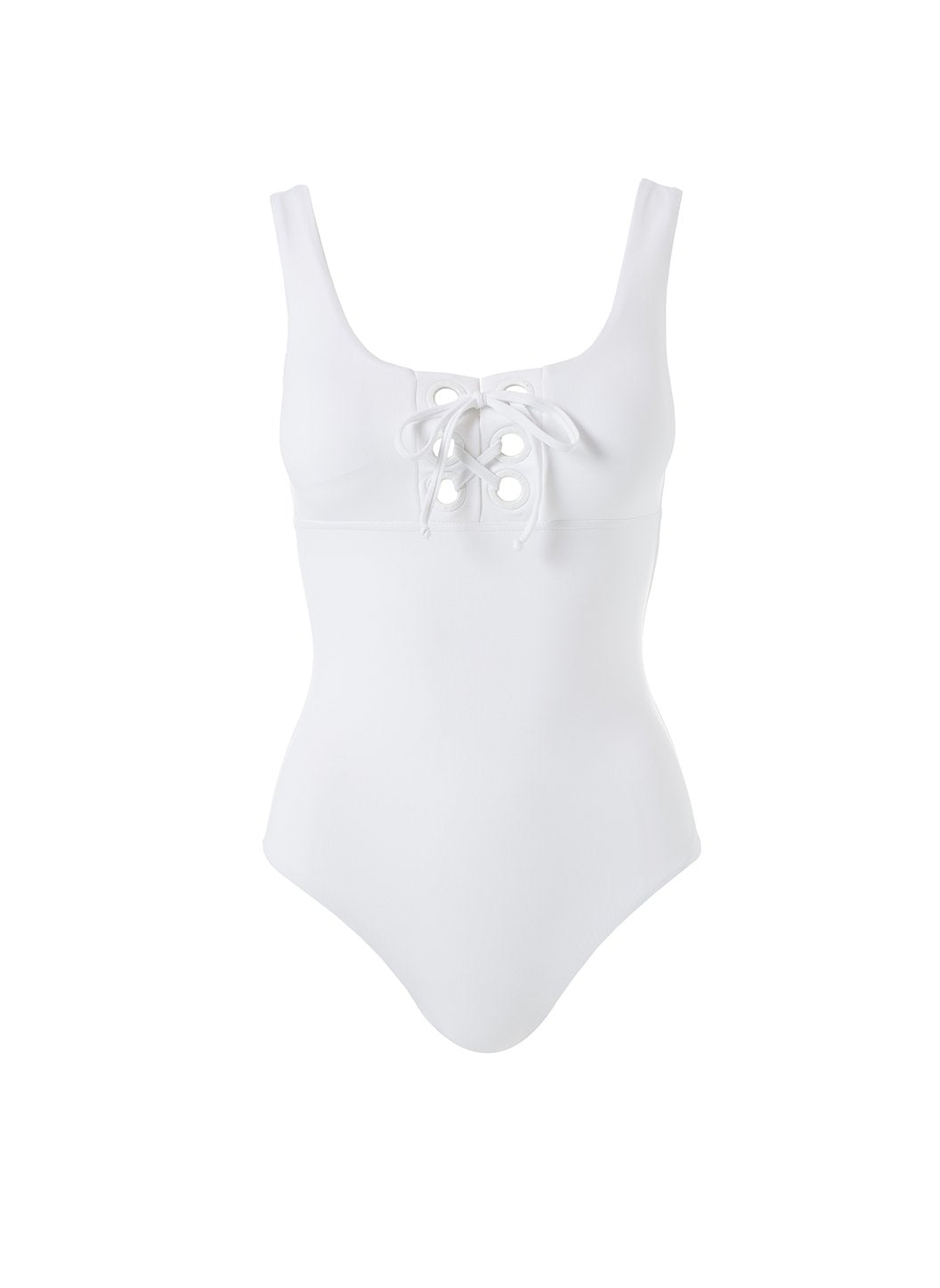 Melissa Odabash Palermo White One Shoulder Swimsuit | Official Website