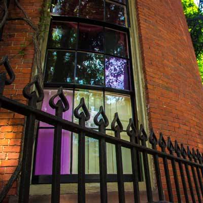 beacon hill purple window panes