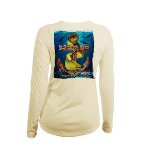 Anchor Eel Long Sleeve Unisex Performance Tee – Sea Fear