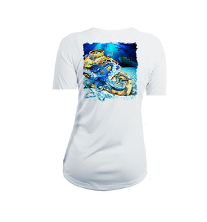 Mahi Skull Short Sleeve Performance Tee – Sea Fear