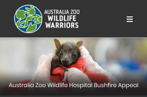 Donate to Australia Zoo's Wildlife Bushfire Appeal