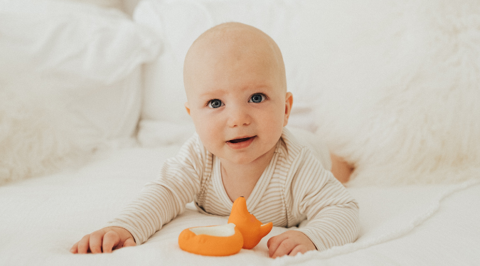 Baby's tummy time