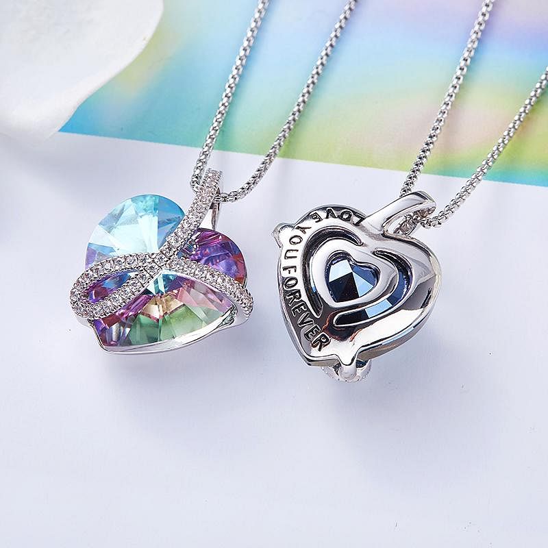 swarovski heartbeat necklace