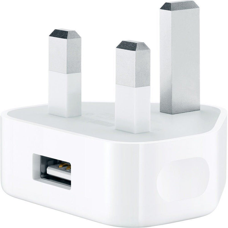 Official Apple 5W Wall Charger Plug Head For iPhone 5 5C 5S 6 6S 7 7 P –  Genuine Accessories UK