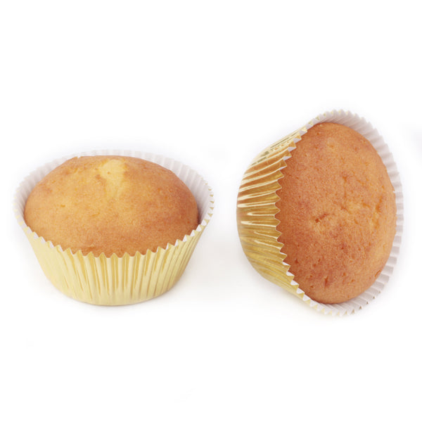 Gifbera Standard Gold Foil Cupcake Liners 200-Count for Muffins
