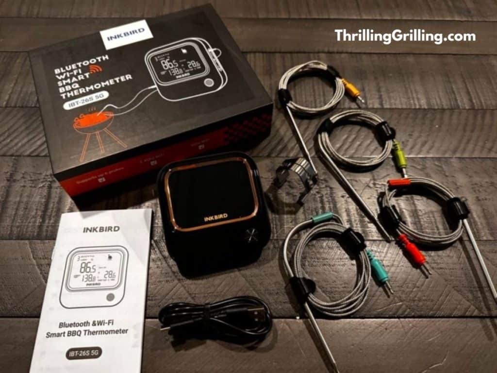 The INKBIRD IBT-26S 5GHz Wifi Meat Thermometer Is Your Secret To Being King  Of The Grill This Summer