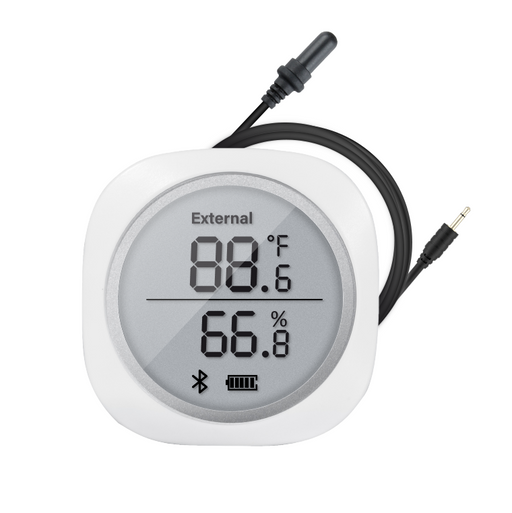 AeroLab THB1S Bluetooth Hygrometer Thermometer, External Sensor