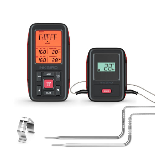 INKBIRD 1500FT Wireless Remote Meat Thermometer IRF-4S with 2