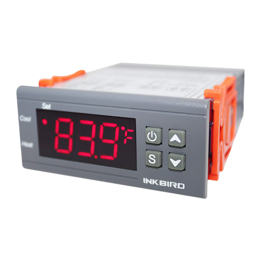 Inkbird ITC-306T Digital Temperature Probe Controller Thermostat Timer AC  110V 1200W Only Heating Plug Time Switch Reptile Breeding Heater Planting  Greenhouse No Cooling Control 
