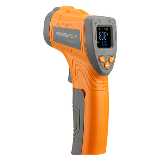 Digital Infrared Thermometer Gun Non Contact Laser Temperature Gun -58~1112, Orange