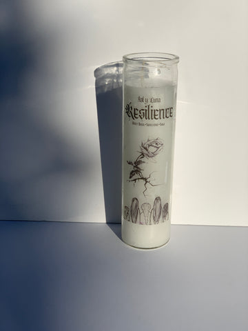 Fixed Intention Prayer Candle - Resilience
