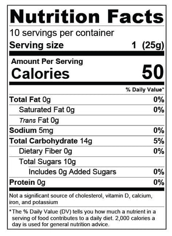 Nutrition Label