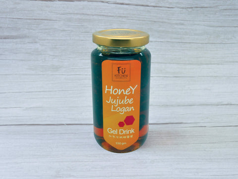 Honey Jujube Longan Gel Drink- (550 gm) (Bottle)