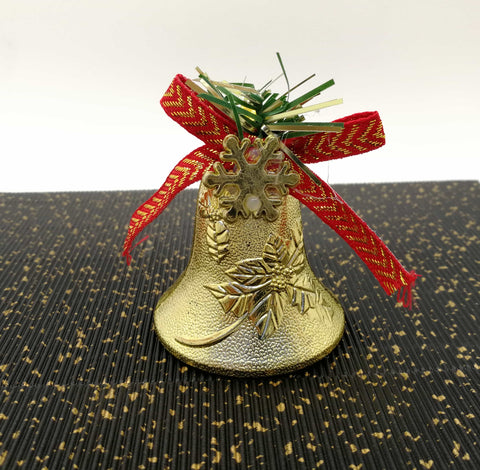 Golden Christmas Decorative Bell