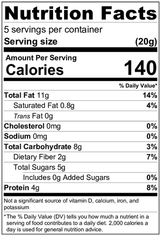 Brown Sugar Almonds Nutrition