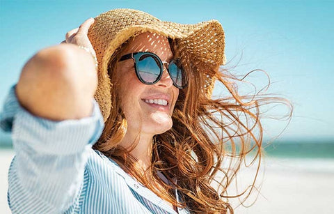 Sun Protection Sunscreen protects the skin from ultraviolet (UV) exposure that can cause wrinkles, age spots, and even skin cancer