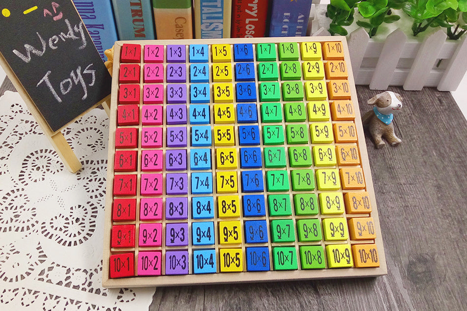 Wooden Multiplication Table Montessori