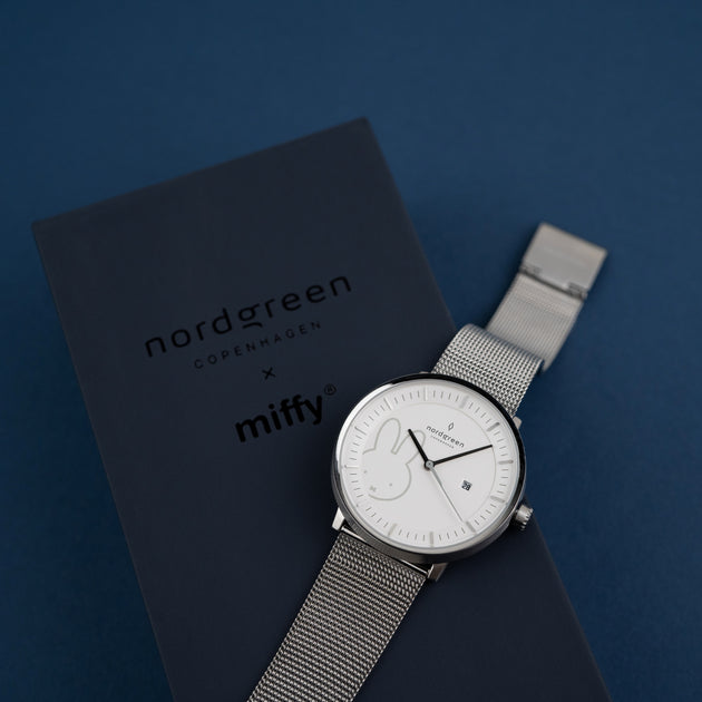 搬入設置サービス付 Nordgreen miffy メッシュ 36mm シルバー - 通販