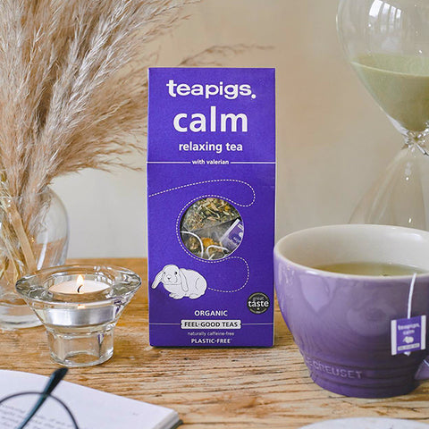 teapigs calm with valerian tea