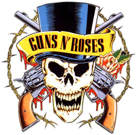 Guns N Roses Skull Logo