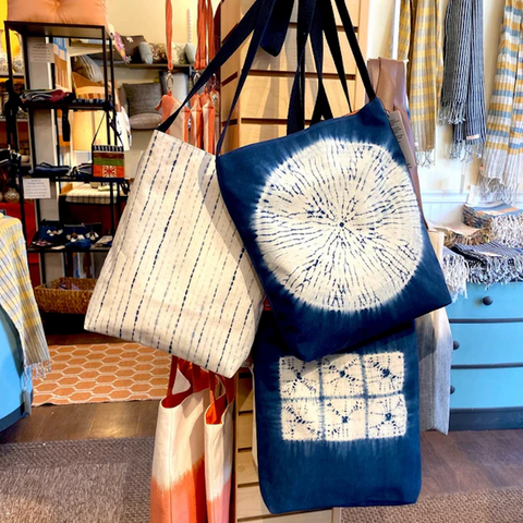 Shibori Japanese Bags