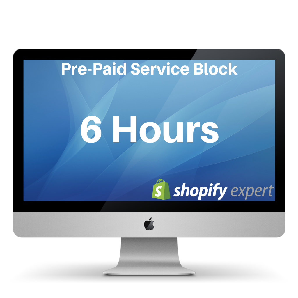 Pre-Paid Service Block 6 Hours