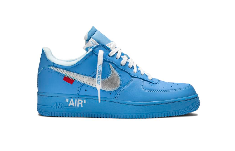 nike air force 1 x off white blue