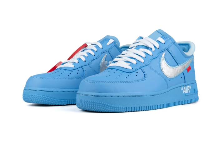 air force university blue off white