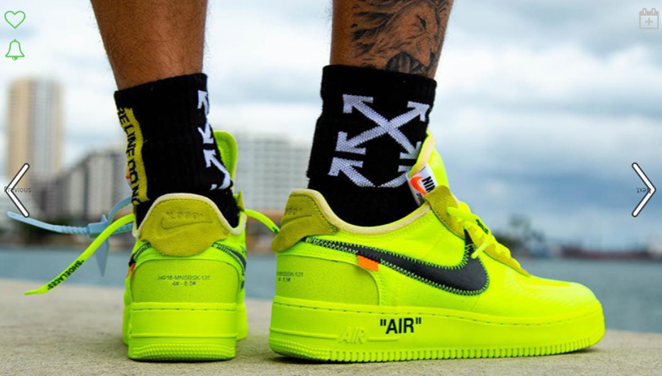 nike per off white volt