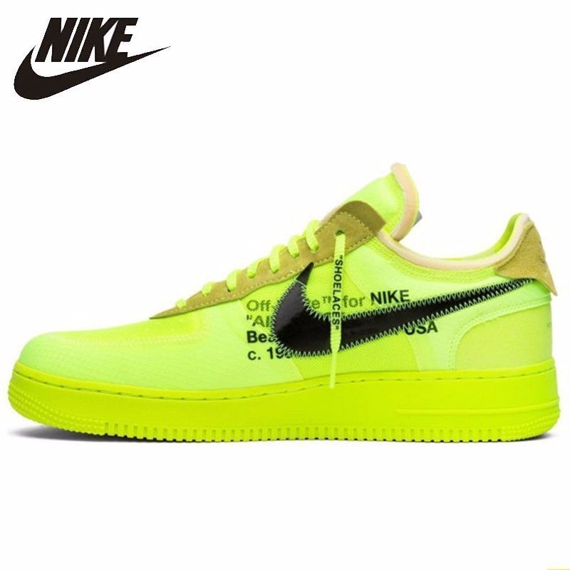 Nike Air Force 1 X Off White Volt Eakpook