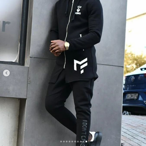 Man in Stylish Jogging Suit