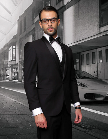 Mens Black Summer Tux