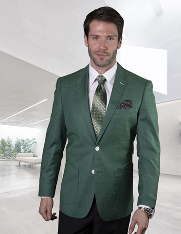 Green Men's Jacket