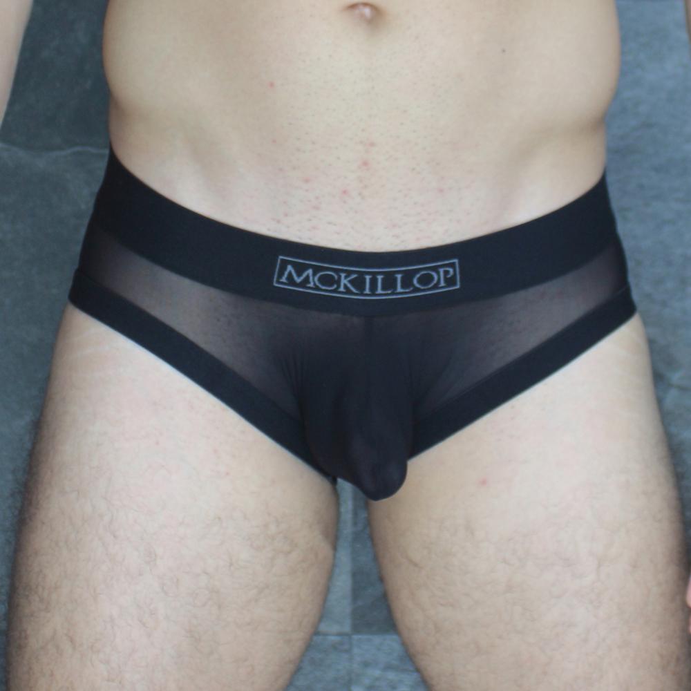 RUFSKIN® SOLOMON BLACK Stretch-Nylon Sportswear Jockstrap Underwear