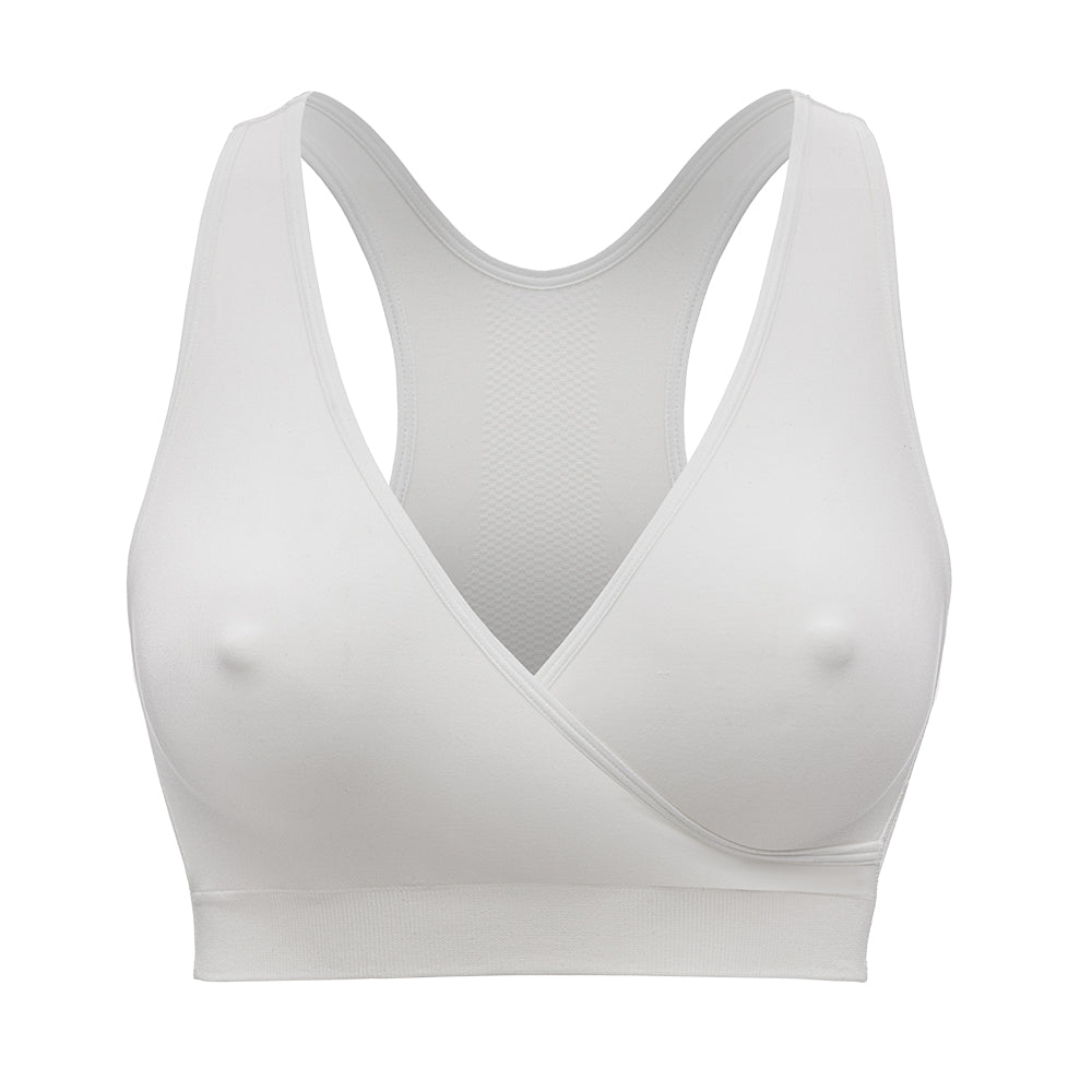 Billede af Medela Keep Cool Nat-BH, åndbar graviditets- og amme-BH, Hvid - Medium