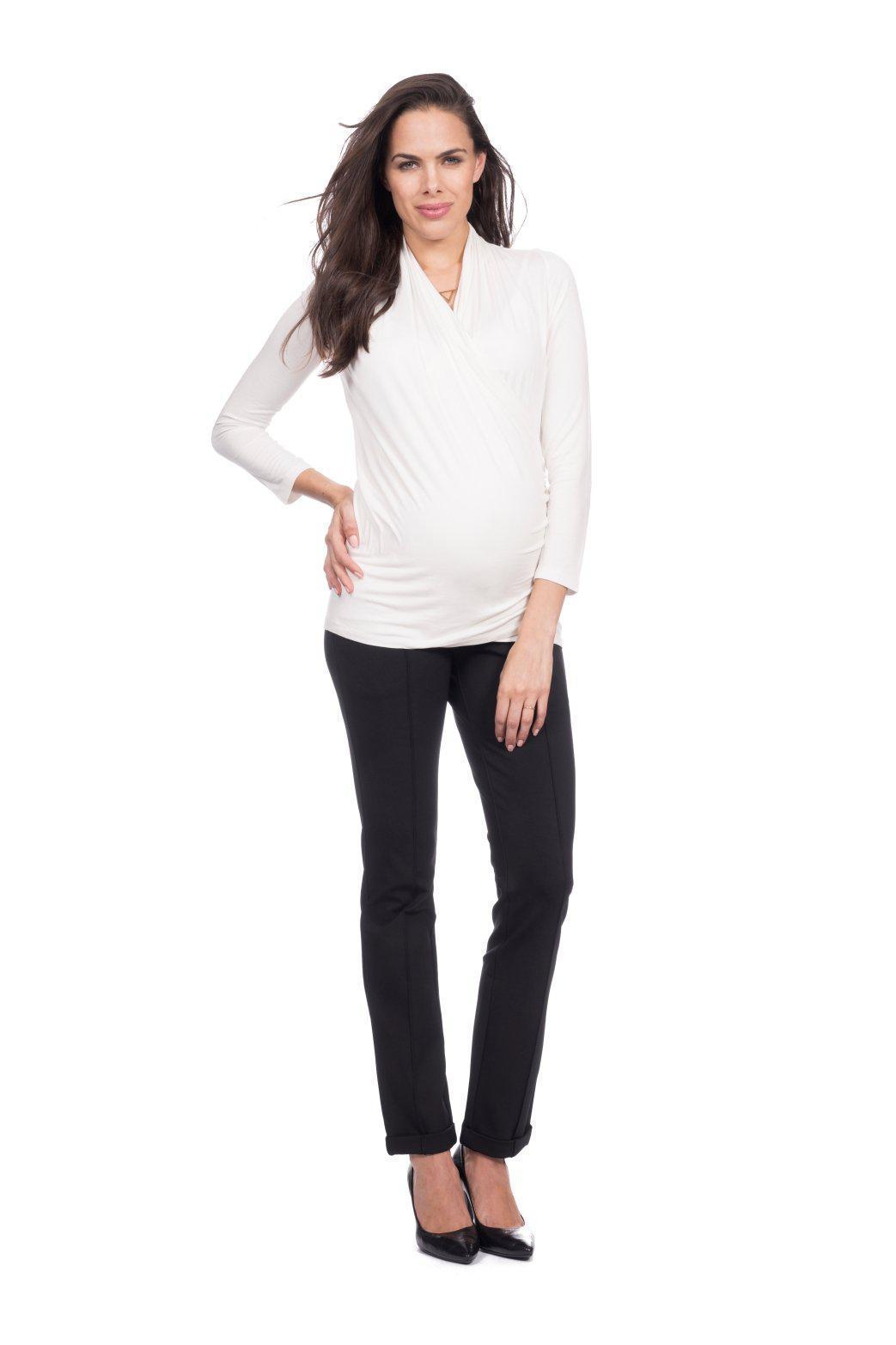 Se Melanie Wrap bluse til gravid fra Seraphine - 8 hos Expectationscph.com