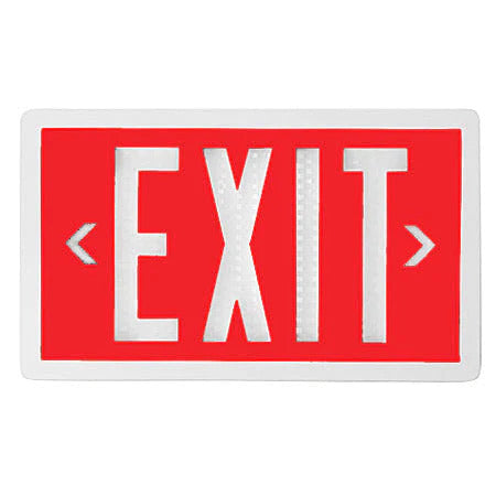 Red Tritium Exit Sign