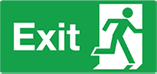  exit signs