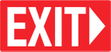 Exit signs