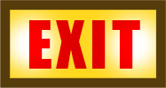  exit signs