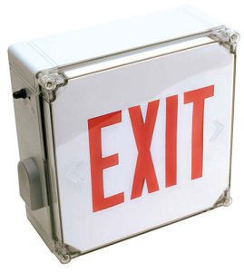 tritium exit sign