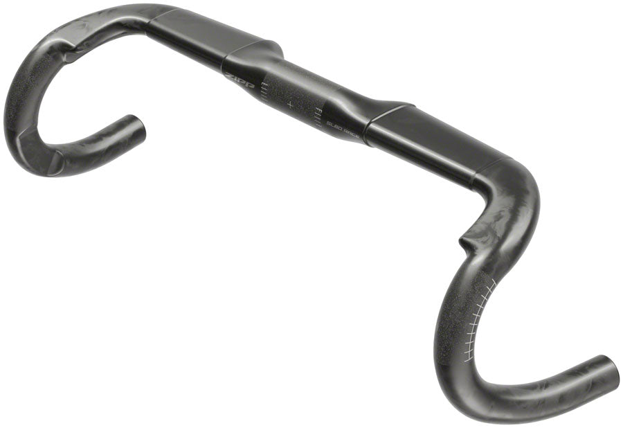 Zipp SL-80 Race Drop Handlebar - Carbon, 31.8mm, 44cm, Natural Carbon w/ Matte Logos, A1