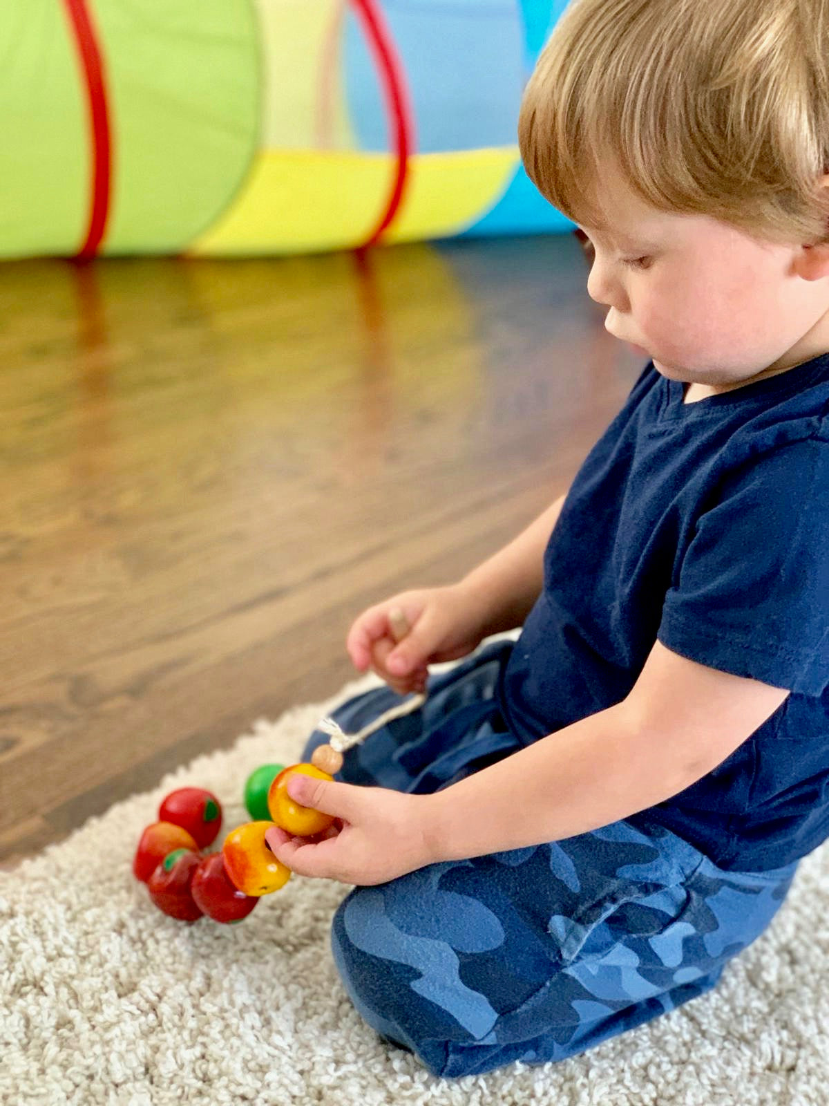 toddler lacing toy