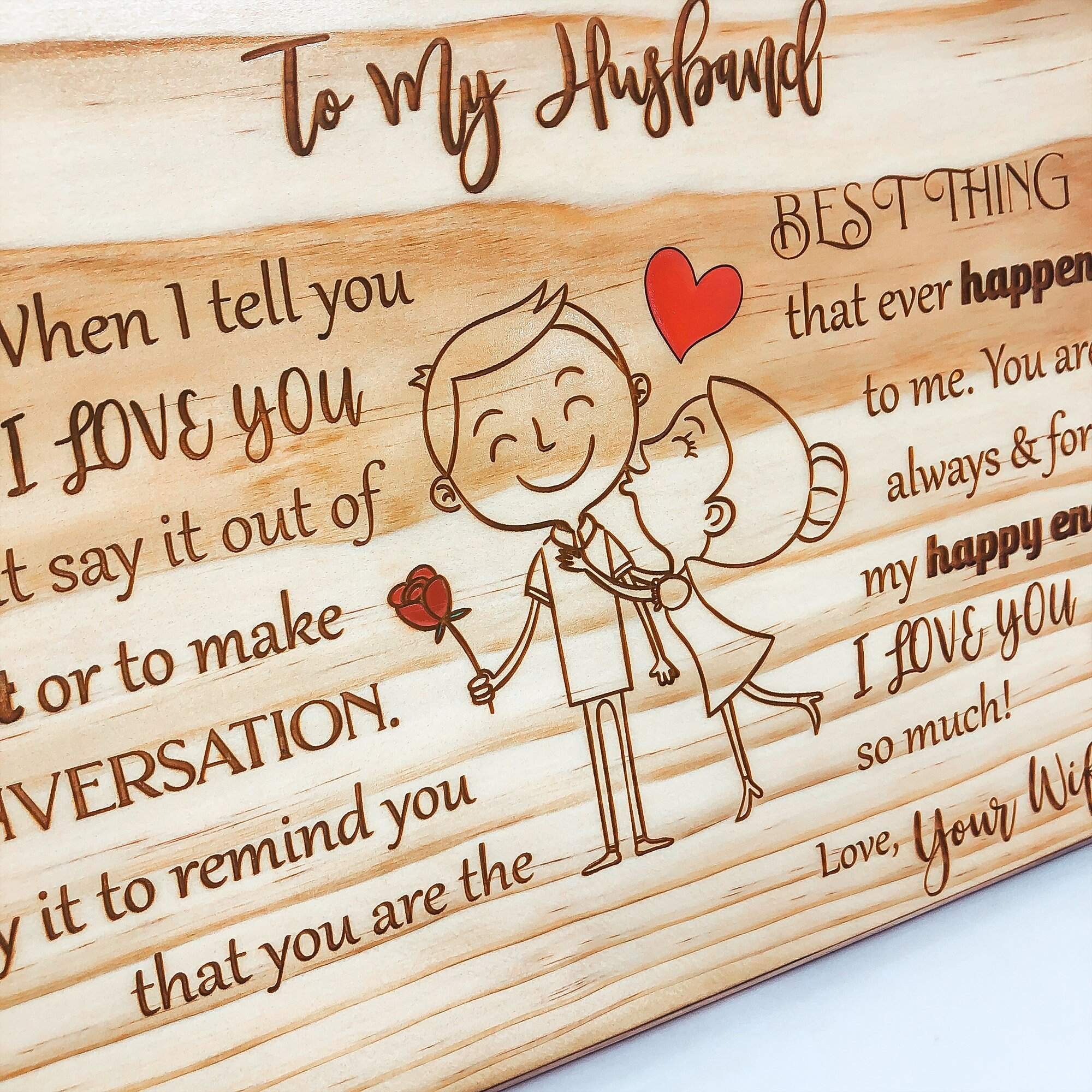 personalized gift for husband birthday