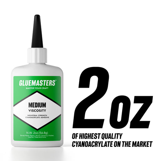 GLUE MASTERS Professional Grade Cyanoacrylate (CA) All Purpose Super G —  Gluemasters
