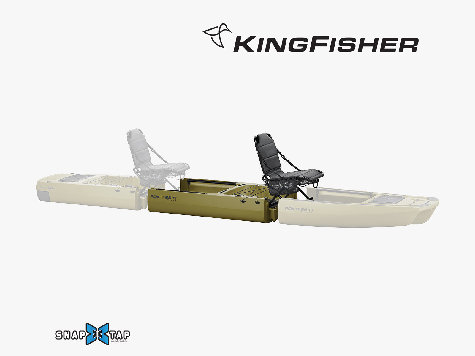 KingFisher - Modular Trimaran Fishing Kayak Take-a-part Point 65 Swe – Point  65 Sweden