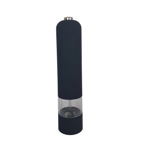 black electric salt and pepper mills