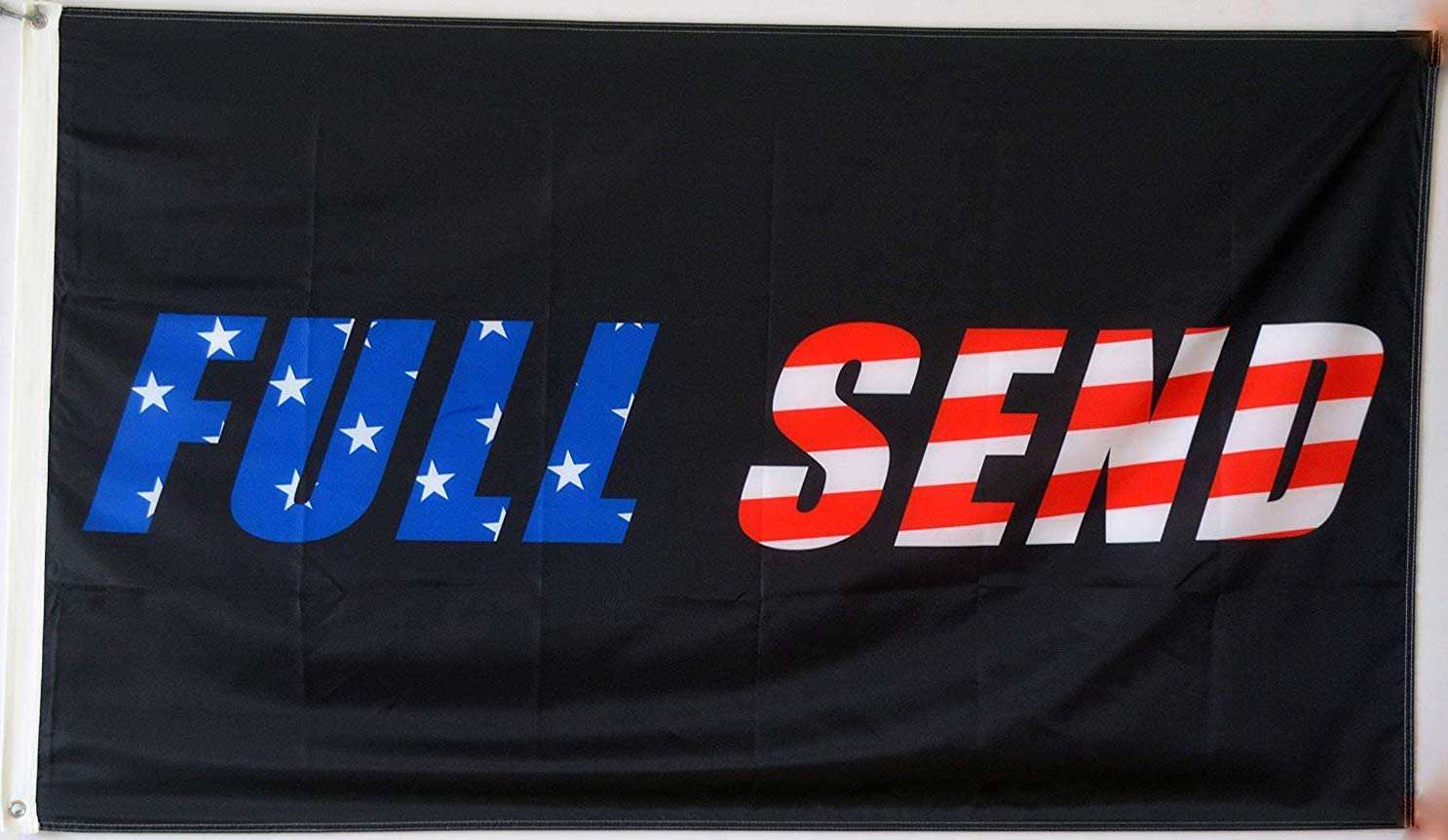 Full Send 3x5 Feet Banner Flag– Trump Mug