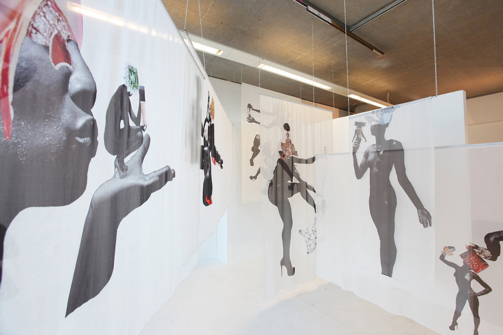 Shannon Lewis Get Me Bodied fabric installation